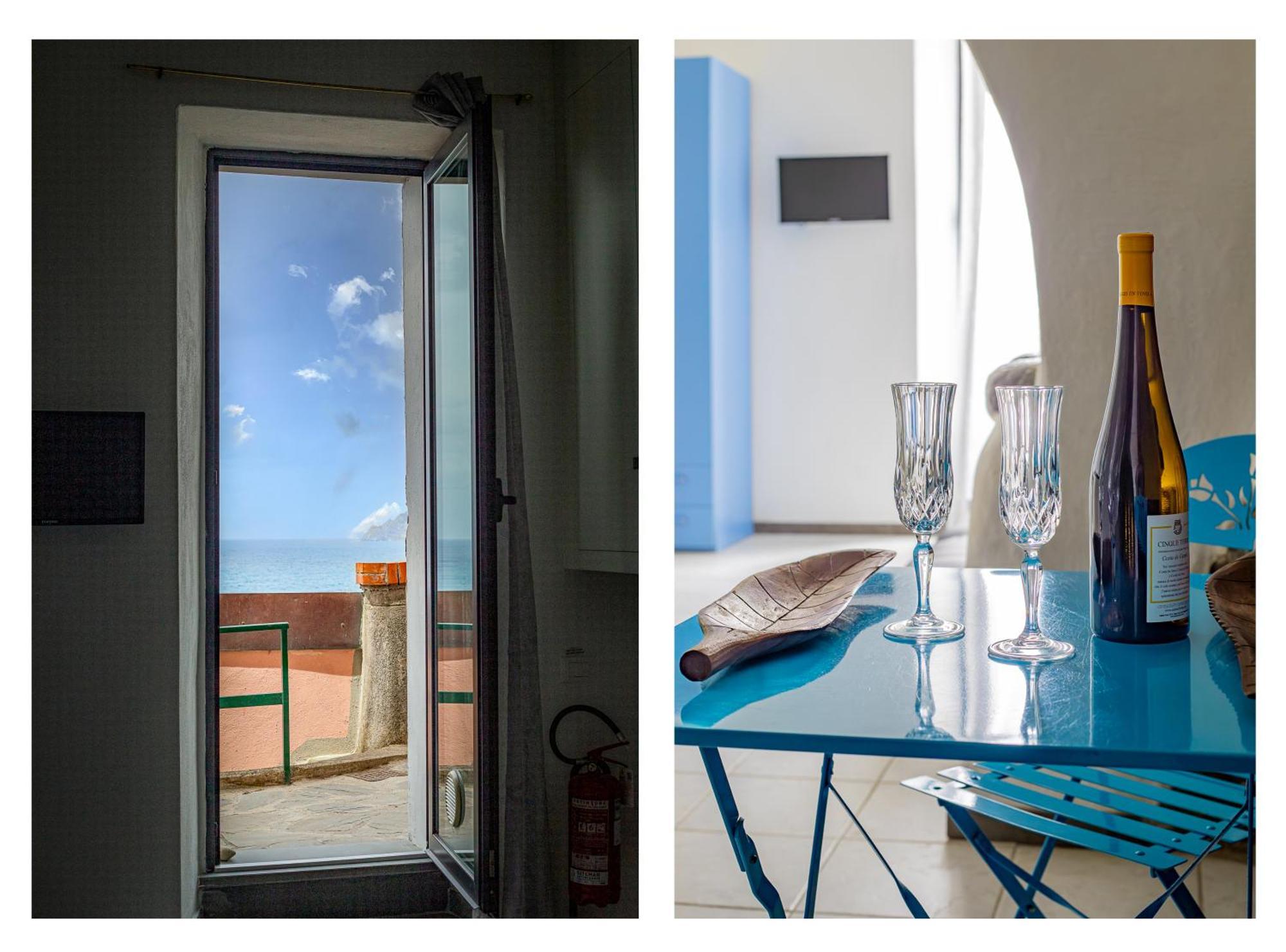 Pepita Apartment , Big Window To The Sea Manarola Exteriör bild
